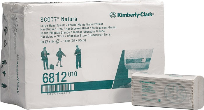 Hostess NATURA Handtuch 6812 2 lagig weiss 9000474115  0 - toolbrothers