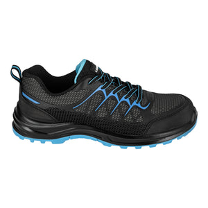 LAHTI PRO Sicherheitshalbschuh KPU / Mesh S1P SRC Größe 42 ( L3042242 ) schwarz blau