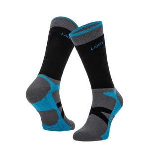 LAHTI PRO Arbeitssocken Größe 39 - 42 ( L3090439 ) grau blau