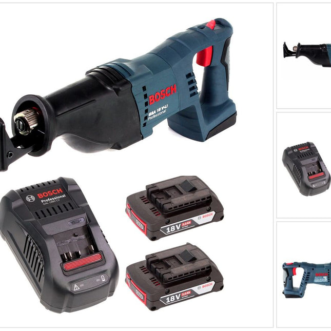 Bosch GSA 18 V-Li Akku Säbelsäge 18V + 2x Akku 2,0Ah + Ladegerät - Toolbrothers