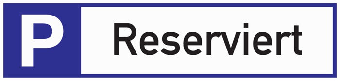 Parkplatzbeschilderung Parkplatz reserviert 3000277696  0 - toolbrothers