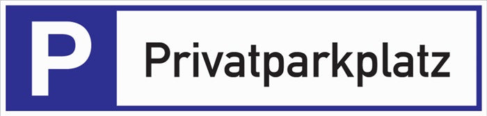 Parkplatzbeschilderung Privatparkplatz 3000277695  0 - toolbrothers