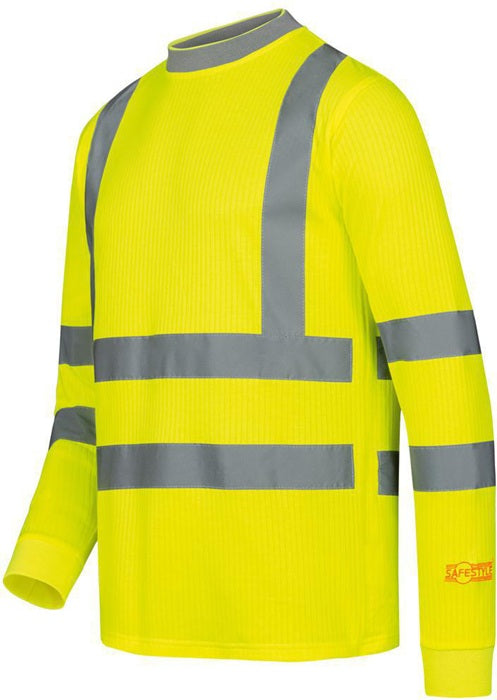 SAFESTYLE Warnschutz Langarm T Shirt OLEAS Groesse M 8000142242  2 - toolbrothers
