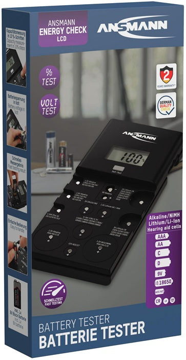 ANSMANN Batterie Akkutester fuer Akkus und Batterien 4000876723  2 - toolbrothers