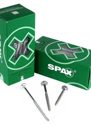 SPAX HI.FORCE Tellerkopfschraube 8,0 x 80 mm 50 Stk. ( 0251010800805 ) Vollgewinde Torx T-STAR plus T40 WIROX 4CUT - Toolbrothers