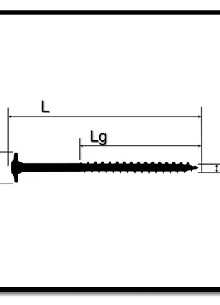 SPAX HI.FORCE Tellerkopfschraube 8,0 x 220 mm 50 Stk. ( 0251010802205 ) Teilgewinde Torx T-STAR plus T40 4CUT WIROX - Toolbrothers