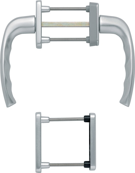 HOPPE Balkongarnitur New York 0810 961N U10 Aluminium F1 3000203698  0 - toolbrothers