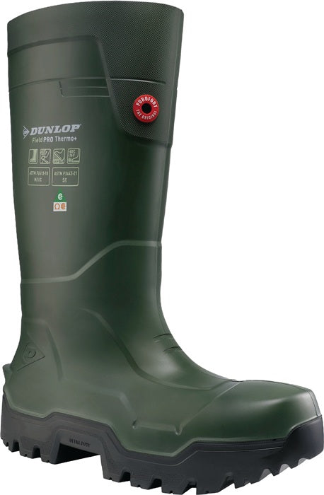 DUNLOP Sicherheitswinterstiefel Fieldpro Thermo Groesse 44 gruen 4000374174  0 - toolbrothers