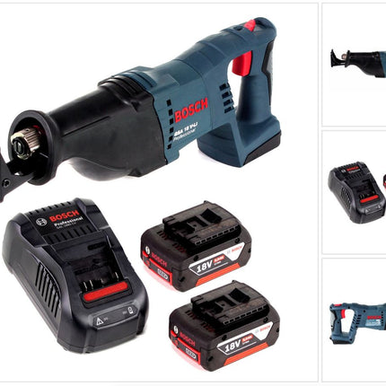 Bosch GSA 18 V-Li Akku Säbelsäge 18V + 2x Akku 5,0Ah + Ladegerät - Toolbrothers