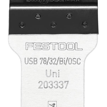 Festool USB 78/32/Bi/OSC/5 Universal Hoja de sierra Starlock MAX - 5 unidades ( 203337 )