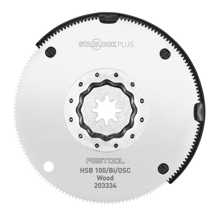 Festool HSB 100/Bi/OSC Hoja de sierra para madera Starlock PLUS ( 203334 )
