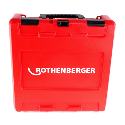 Rothenberger ROMAX Compact TT 18V Akku Pressmaschine + 1x Akku 2,0Ah + Ladegerät + Pressbackenset + Koffer ( 1000002117 ) - Toolbrothers