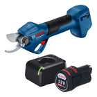 Bosch GGP 12V 25 Akku Gartenschere 12 V 25 mm Brushless 1x Akku 2 0 Ah Ladegeraet 0 - toolbrothers