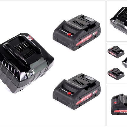 Rothenberger Akku Set 18V LiHD mit 2x Akku 8,0Ah ( 1000002549 ) + Ladegerät ( 1000001654 ) - Toolbrothers
