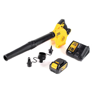 DeWalt DCV 100 M1 Akku Gebläse / Laubbläser 18 V + 1x Akku 4,0 Ah + Ladegerät
