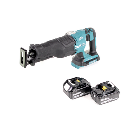 Makita DJR 360 G Akku Reciprosäge 36V ( 2x18V ) Brushless Säbelsäge + 2x 6,0 Ah Akku - ohne Ladegerät - Toolbrothers