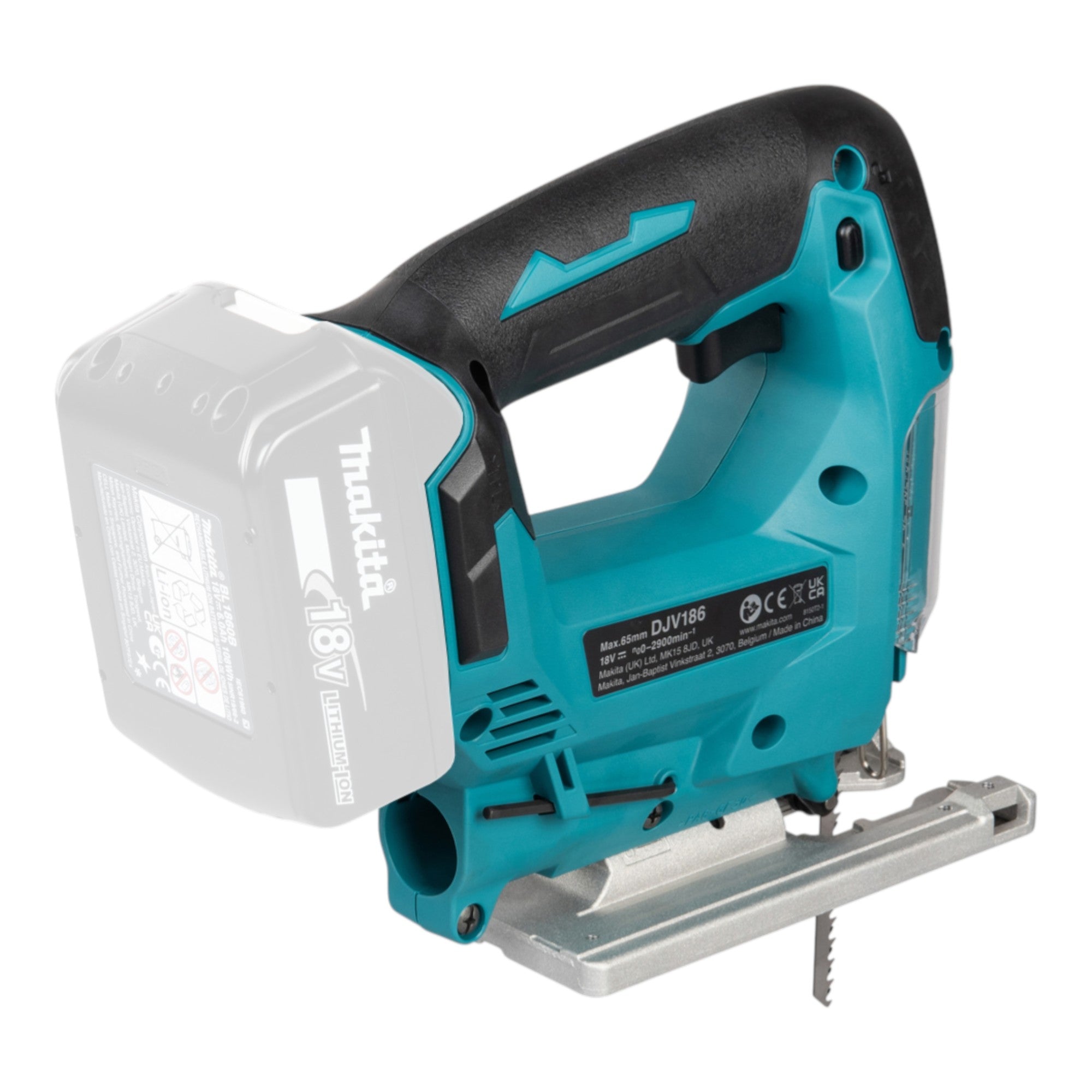 Makita DJV 186 SM1 Akku Pendelhubstichsaege 18 V 1x Akku 4 0 Ah Ladegeraet 3 - toolbrothers