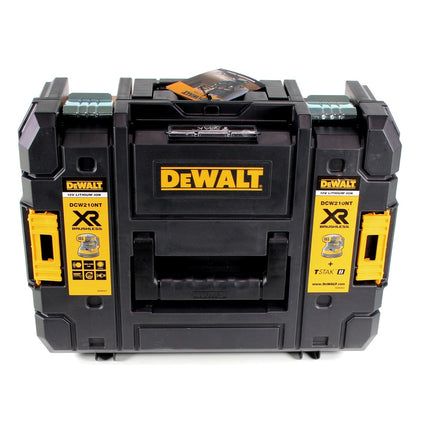 DeWalt DCW 210 NT Akku Exzenterschleifer Brushless 18V 12.000U/min 125mm + 1x Akku 4,0 Ah in TSTAK - ohne Ladegerät - Toolbrothers