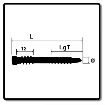 SPAX Terrassenschraube Alu 5,0 x 48 mm Edelstahl A2 ( 5x 0557000500483 ) 500 Stk Fixiergewinde Zylinderkopf Torx T-STAR Plus T25 Bohrspitze - Toolbrothers