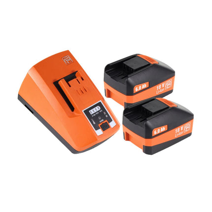 FEIN ABLK 18 1.6 E Akku Knabber 18V + 2x Akku 6,0Ah + Ladegerätr + Koffer ( 71320461000 ) - Toolbrothers
