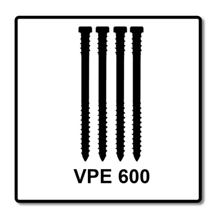 SPAX Komplett Set für 15m² Holz Terrasse - mit 600 Schrauben, Kaiman Pro und 317-tlg System Zubehör - Toolbrothers