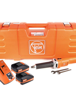 FEIN AGSZ 18-280 LBL Akku Geradschleifer 18V ( 71230262000 ) Set im Koffer mit 2x 3,0 Ah Akku und Lader - Toolbrothers