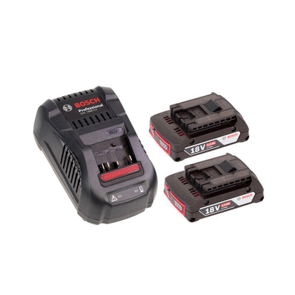 Bosch GWX 18V-10 C Akku Winkelschleifer 18V 125mm brushless X-LOCK + 2x Akku 2,0Ah + Ladegerät + L-BOXX - Toolbrothers