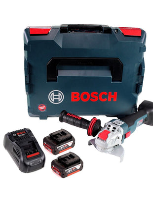 Bosch GWX 18V-10 C Akku Winkelschleifer 18V 125mm brushless X-LOCK + 2x Akku 5,0Ah + Ladegerät + L-BOXX - Toolbrothers