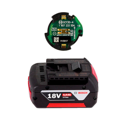 Bosch GWX 18V-10 C Akku Winkelschleifer 18V 125mm brushless X-LOCK + 1x Akku 5,0Ah + Connectivity Modul + L-BOXX - ohne Lader - Toolbrothers