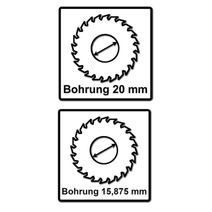 Bosch Kreissägeblatt Expert for Stainless Steel 136 x 1,5 x 20 / 15,875 mm 30 Zähne ( 2608644530 ) - Toolbrothers