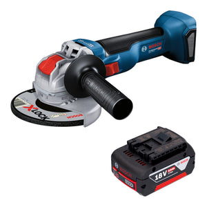 Bosch GWX 18V-10 Akku Winkelschleifer 18 V 125 mm Brushless + 1x Akku 5,0 Ah - ohne Ladegerät