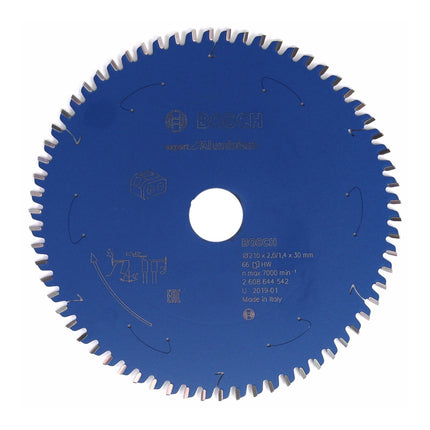 Bosch Kreissägeblatt Expert for Aluminium 210 x 1,4 x 30 mm 66 Zähne ( 2608644542 ) - Toolbrothers