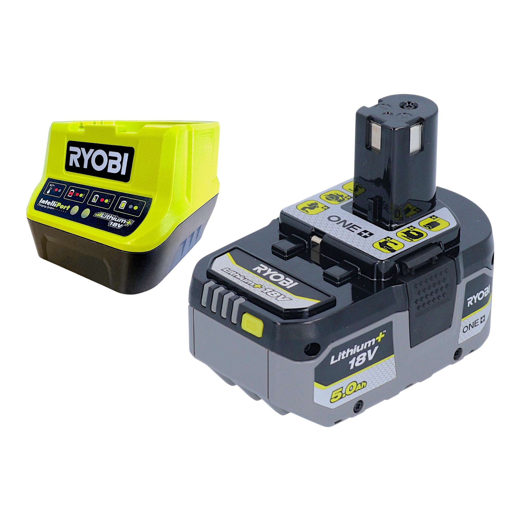RYOBI RY18EGA 0 Akku Rasenkantenschneider 18 V 38 mm 1x Akku 5 0 Ah Ladegeraet 2 - toolbrothers
