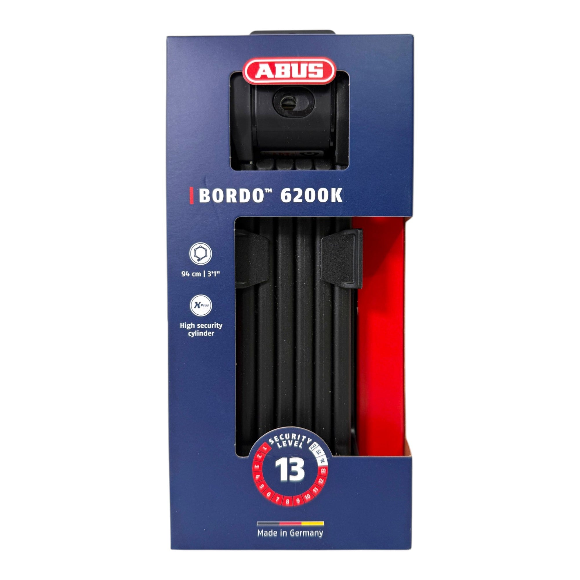 ABUS 6200K 90 SH Faltschloss Bordo 99530  1 - toolbrothers