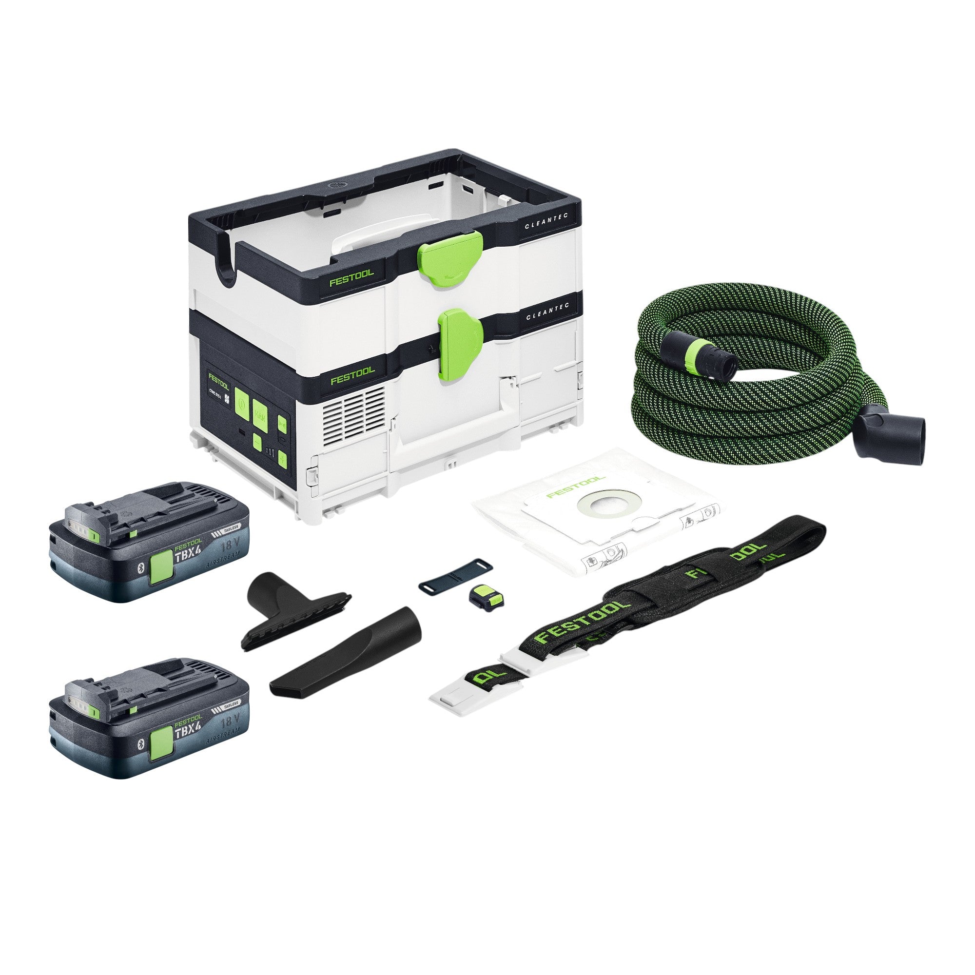 Festool CTLC SYS I Basic Akku Absaugmobil 36 V 2x 18 V Staubklasse L 2x Akku 4 0 Ah ohne Ladegeraet 0 - toolbrothers