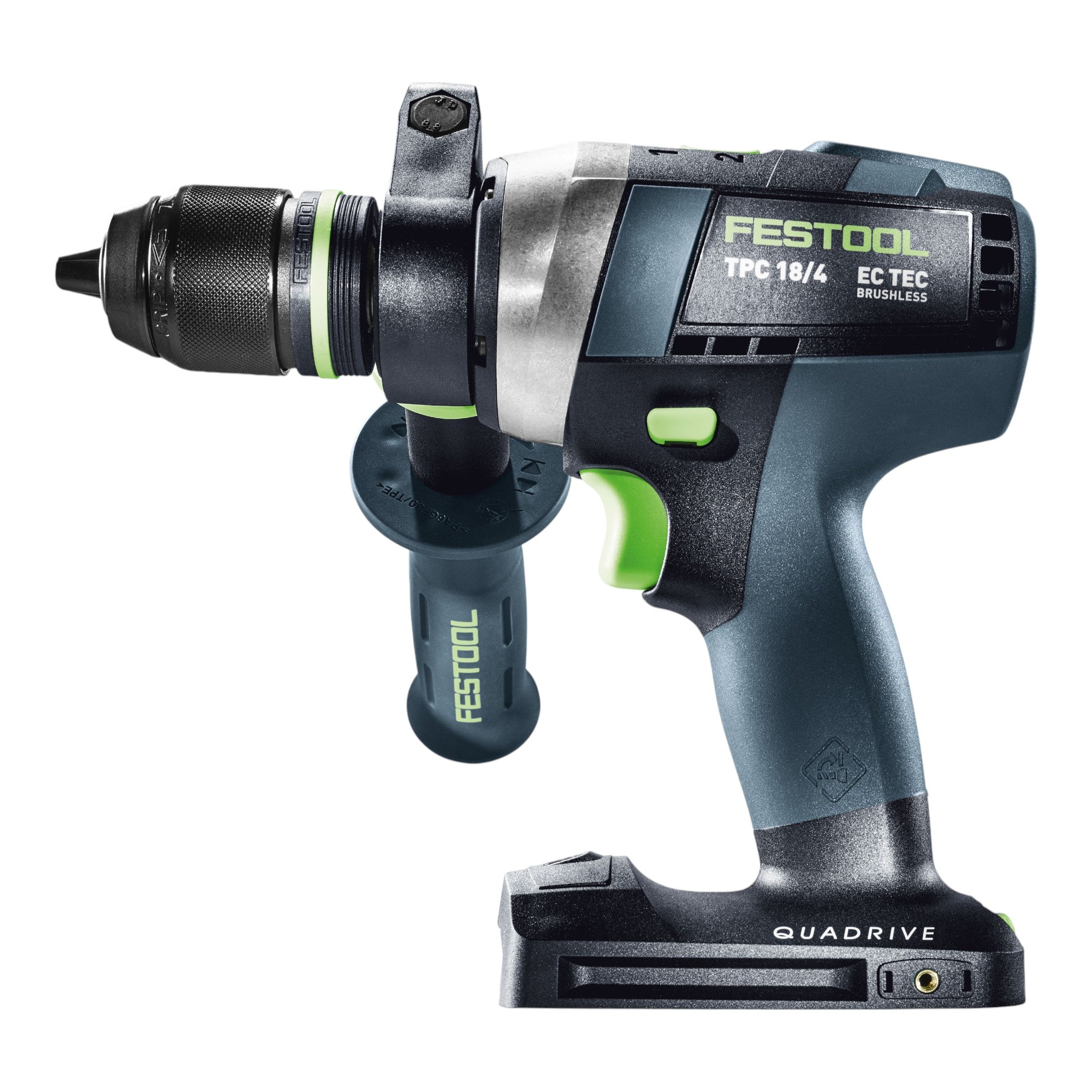 Festool TPC 18 4 Basic Set Akku Schlagbohrschrauber 18 V 75 Nm Brushless 1x Akku 4 0 Ah Schnellladegeraet Systainer 4 - toolbrothers