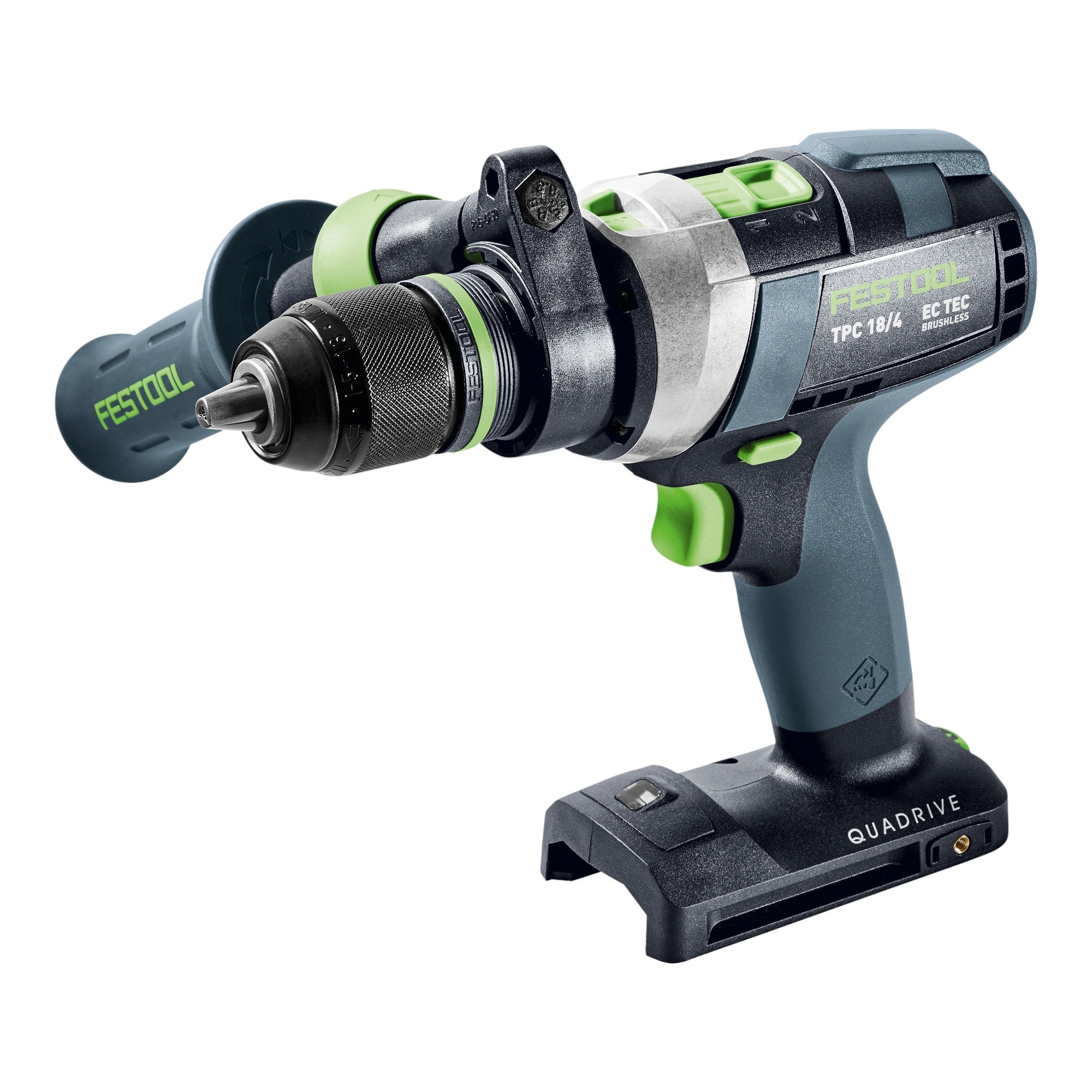 Festool TPC 18 4 Basic Akku Schlagbohrschrauber 18 V 75 Nm Brushless 2x Akku 4 0 Ah Schnellladegeraet Systainer 1 - toolbrothers