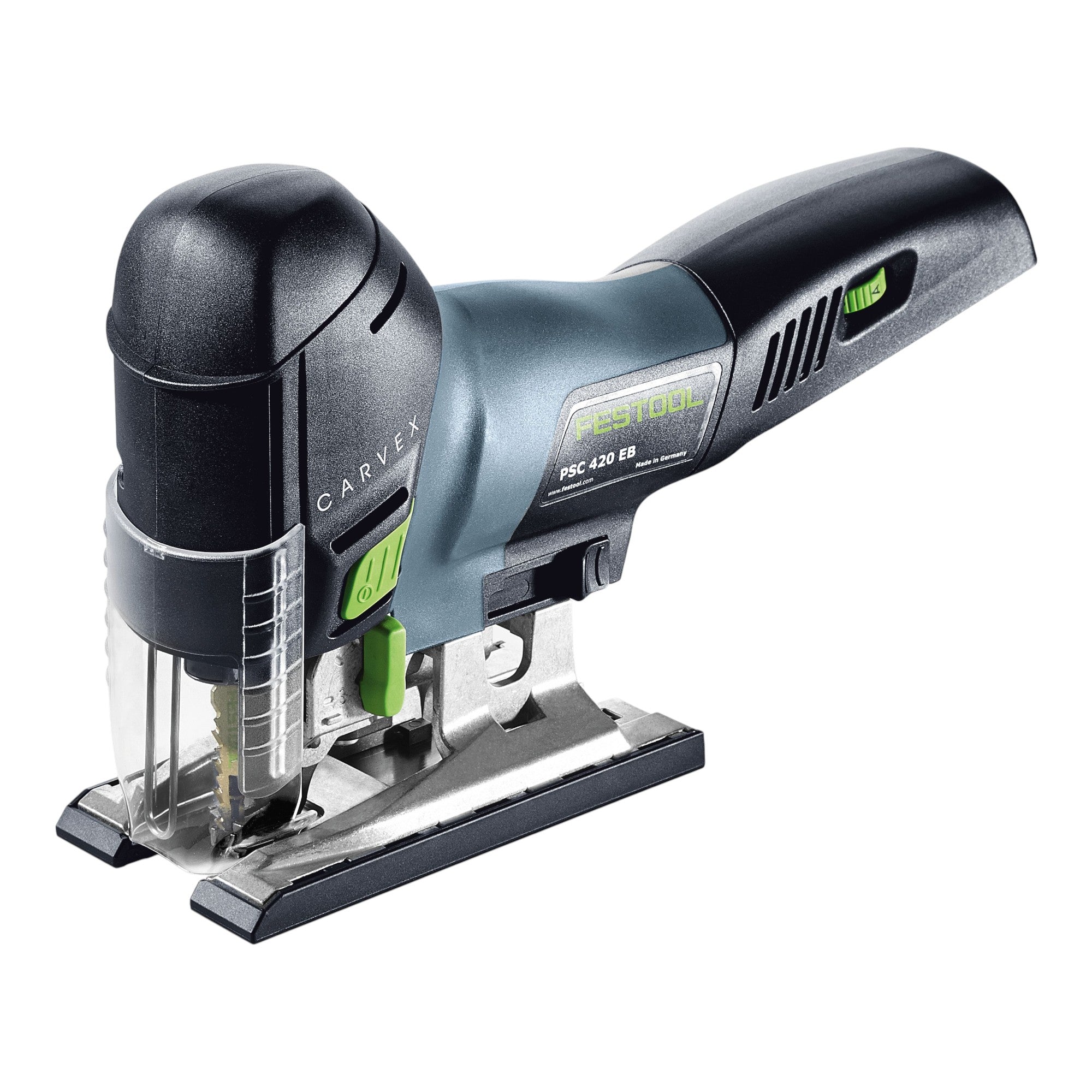 Festool PSC 420 EB Basic Akku Pendelstichsaege 18 V 120 mm Brushless 2x Akku 4 0 Ah Schnellladegeraet Systainer 1 - toolbrothers