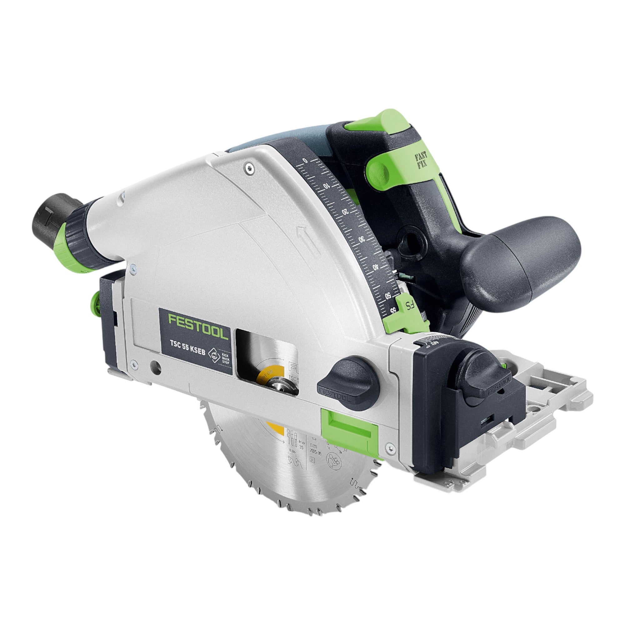 Festool TSC 55 KSEB Basic Akku Tauchsaege 18 V 160 mm Brushless 2x Akku 8 0 Ah Schnellladegeraet Systainer 1 - toolbrothers