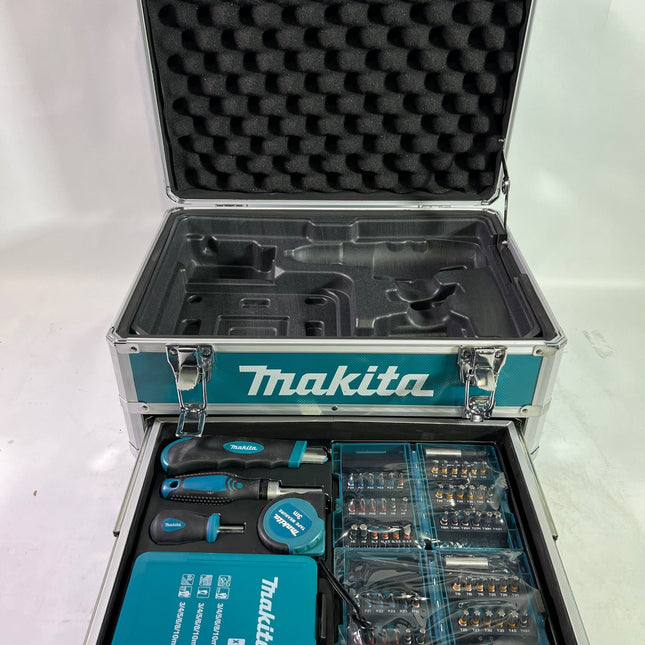 Makita X9 Alu Schubladen Koffer 96 tlg Zubehoer Set Beschaedigt 0 - toolbrothers