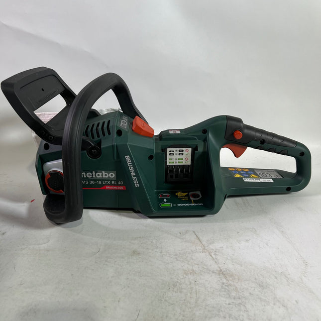Metabo MS 36 18 LTX BL 40 Akku Kettensaege 36 V 2x 18 V 40 cm 22 m s 601613850 Brushless Solo ohne Akku ohne Ladegeraet Reparaturgeraet 0 - toolbrothers