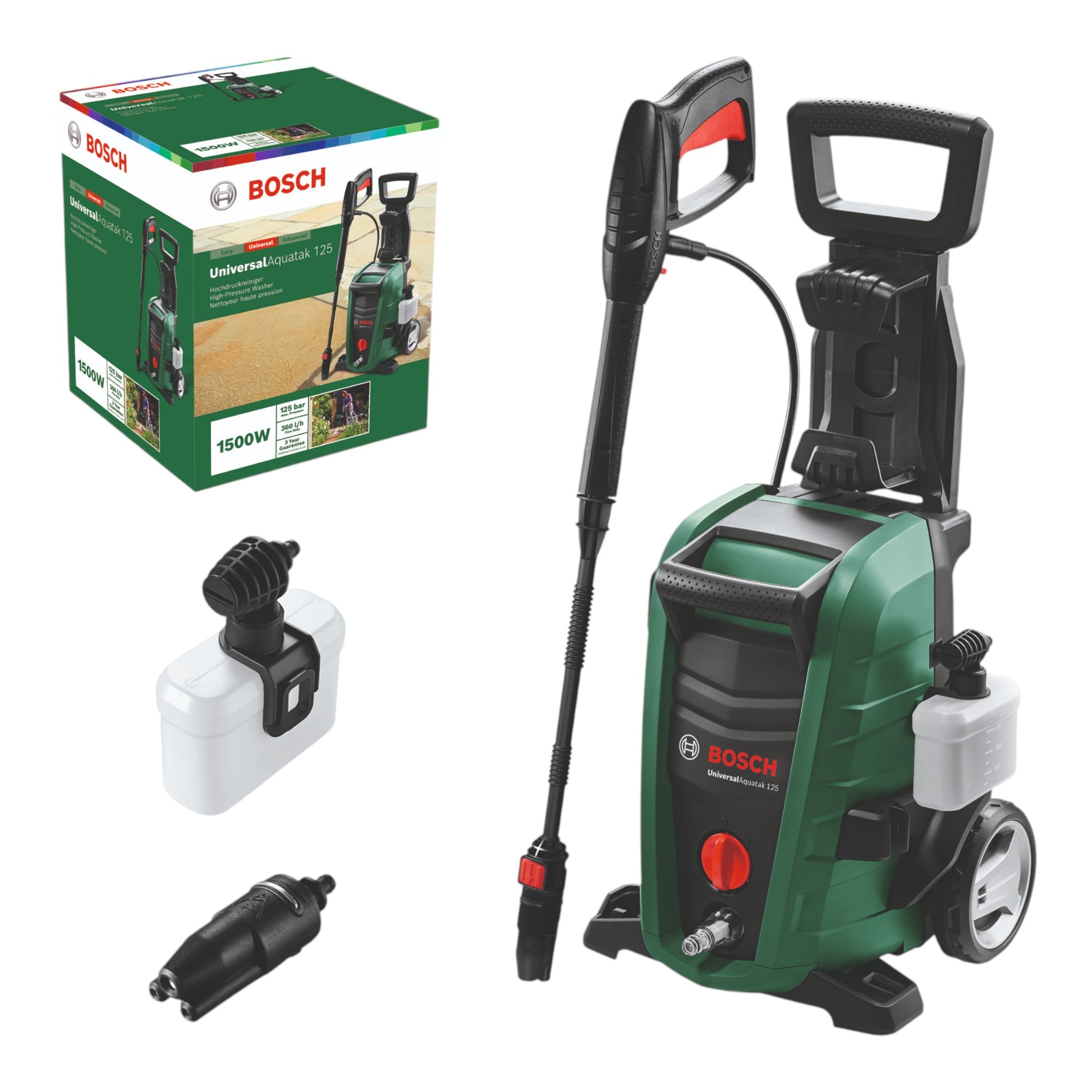 Bosch UniversalAquatak 125 Hochdruckreiniger 1500 W 125 bar 6 l min 06008A7A00  0 - toolbrothers