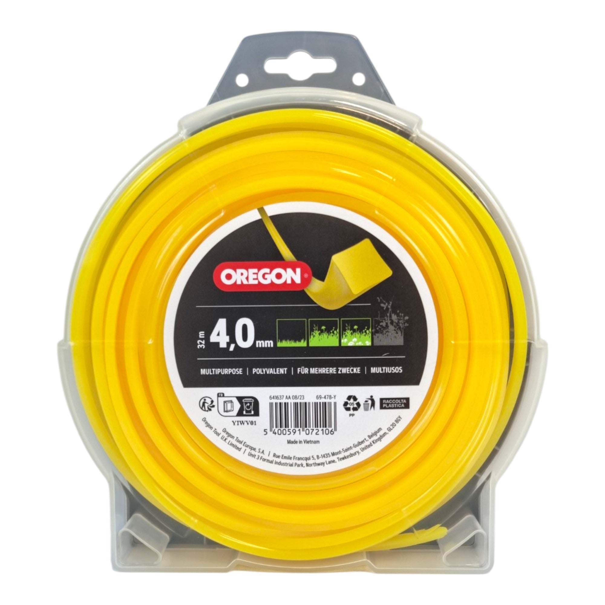 Oregon Quadratischer Maehfaden 4 mm x 32 m 69 478 Y  1 - toolbrothers