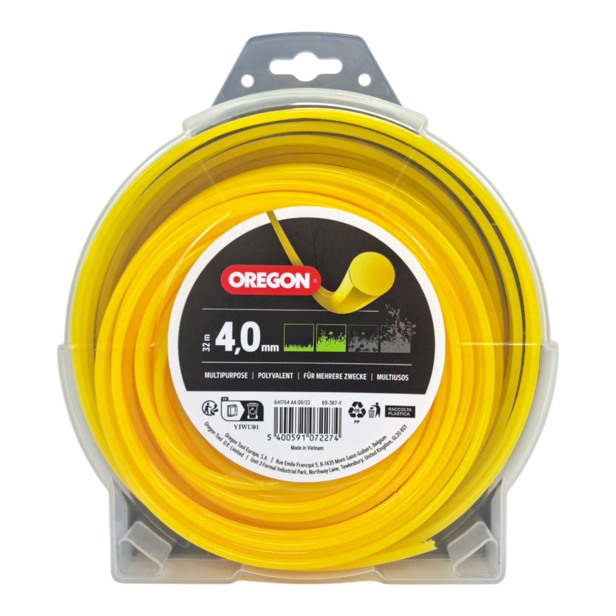 Oregon Freischneidefaden Gelb Roundline 4 0 mm 69 387 Y  0 - toolbrothers