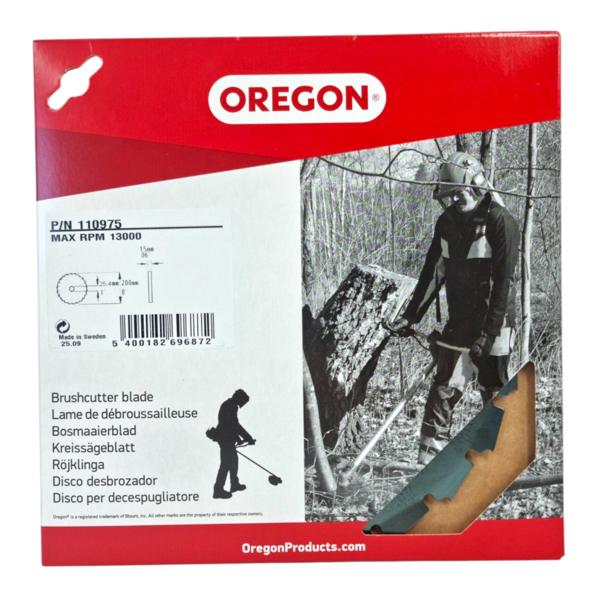 Oregon Rodungssaegeblatt 200 mm 110975  0 - toolbrothers