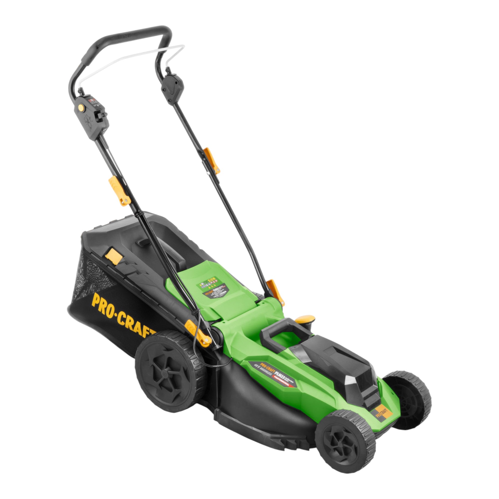 Procraft PLM23bb Akku Rasenmaeher 40 V 2x 20 V 430 mm Brushless 2x Akku 8 0 Ah ohne Ladegeraet 3 - toolbrothers
