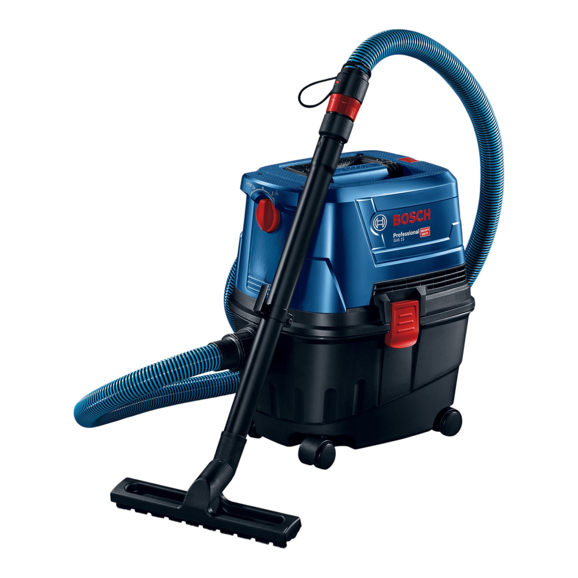 Bosch GAS 15 Professional Nass Trockensauger 1100 Watt 15 l 06019E5000  0 - toolbrothers