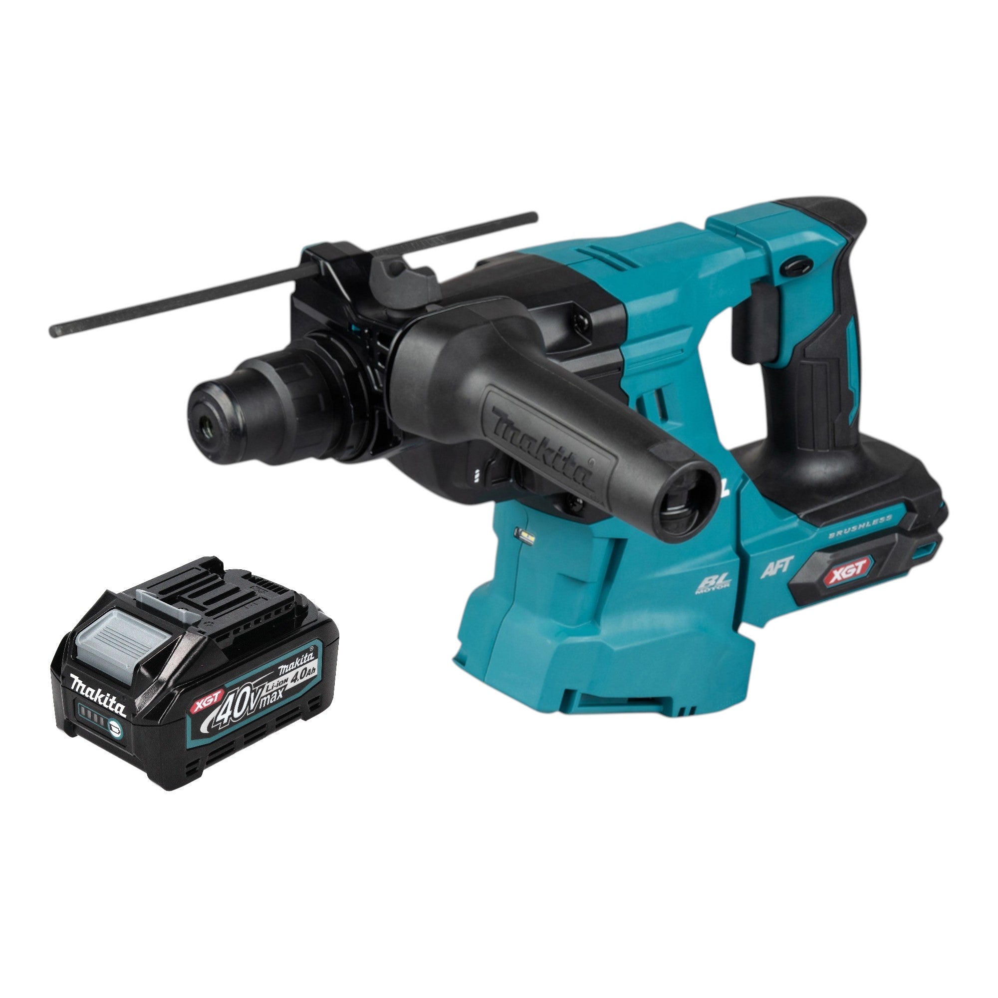Makita HR 011 GM1 Akku Kombihammer 40 V max 3 3 J SDS plus Brushless 1x Akku 4 0 Ah ohne Ladegeraet 0 - toolbrothers