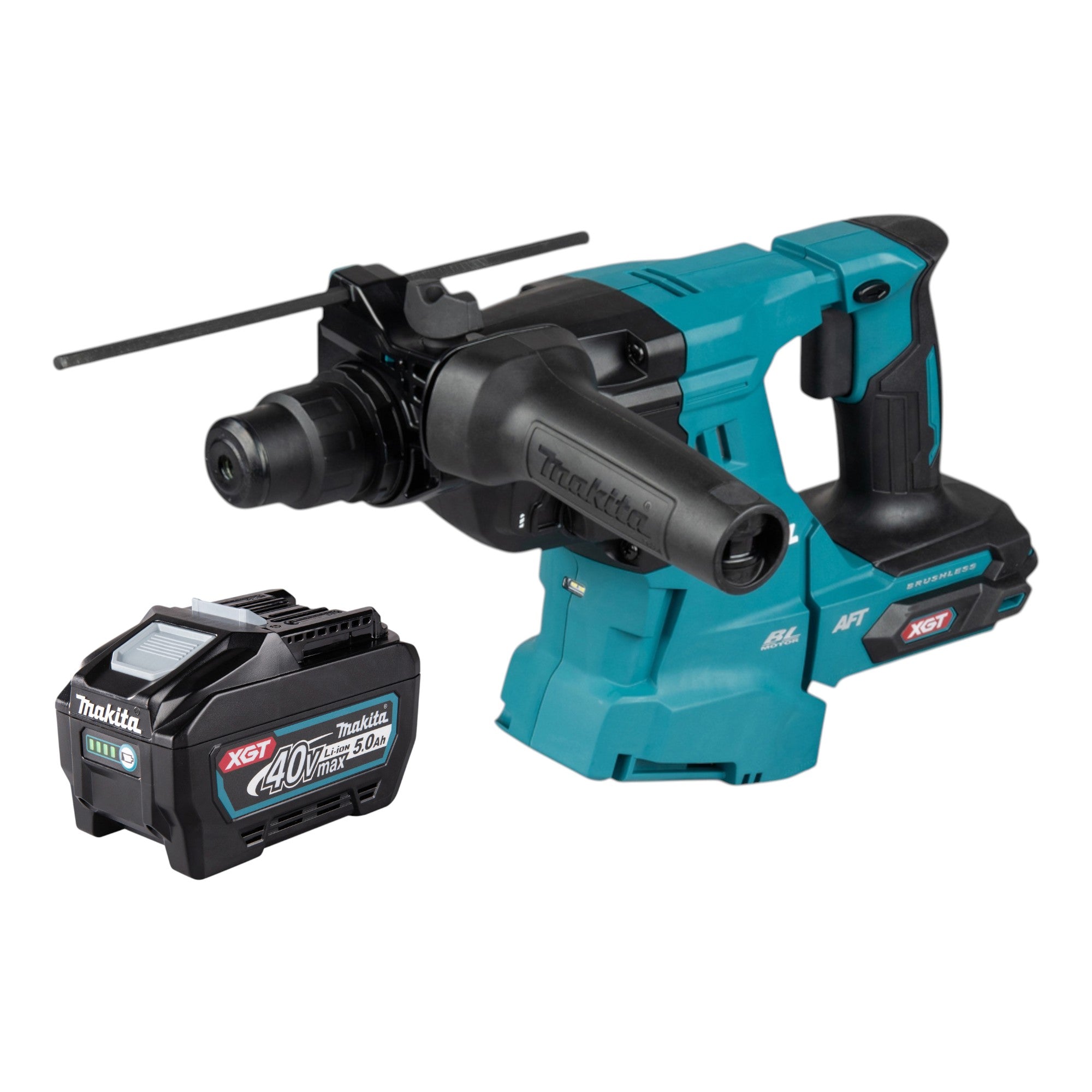 Makita HR 011 GT1 Akku Kombihammer 40 V max 3 3 J SDS plus Brushless 1x Akku 5 0 Ah ohne Ladegeraet 0 - toolbrothers