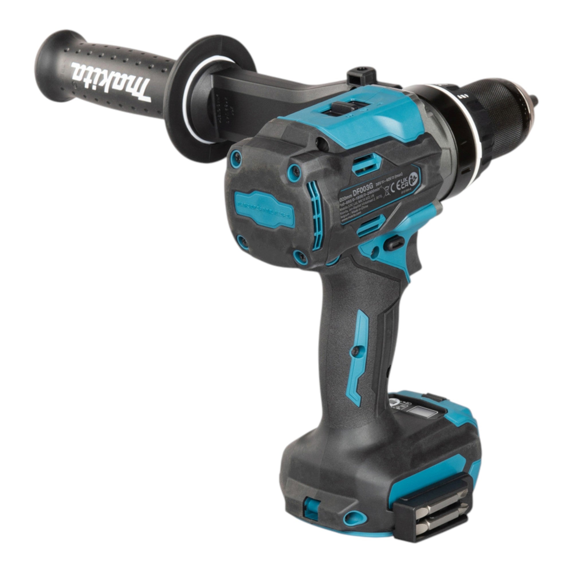Makita DF 003 GD201 Akku Bohrschrauber 40 V max 180 Nm Brushless 2x Akku 2 5 Ah Ladegeraet Makpac 4 - toolbrothers